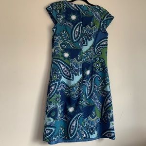 Ann Taylor Petite Paisley Dress